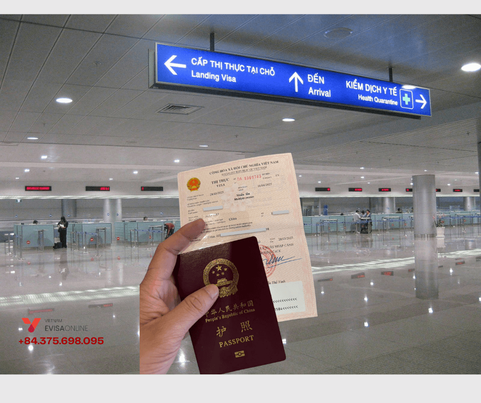 How to China e-passport holders enter Vietnam with an E-Visa?